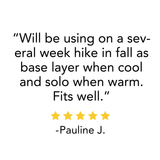 Lightweight Women's T-Shirt Crew Top - 100% Merino Wool