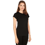 Lightweight Women's T-Shirt Crew Top - 100% Merino Wool