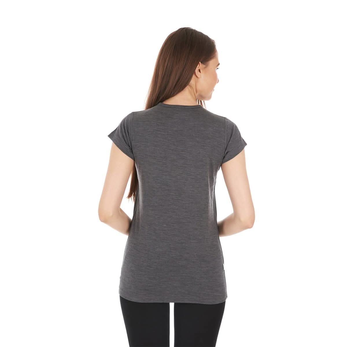 Lightweight Women's T-Shirt Crew Top - 100% Merino Wool