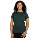 Lightweight Women's T-Shirt Crew Top - 100% Merino Wool