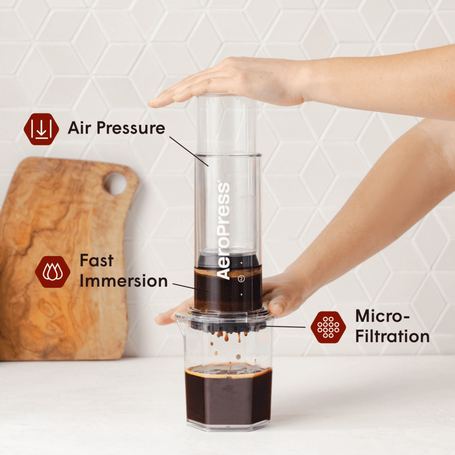 AeroPress Coffee Maker - Clear XL