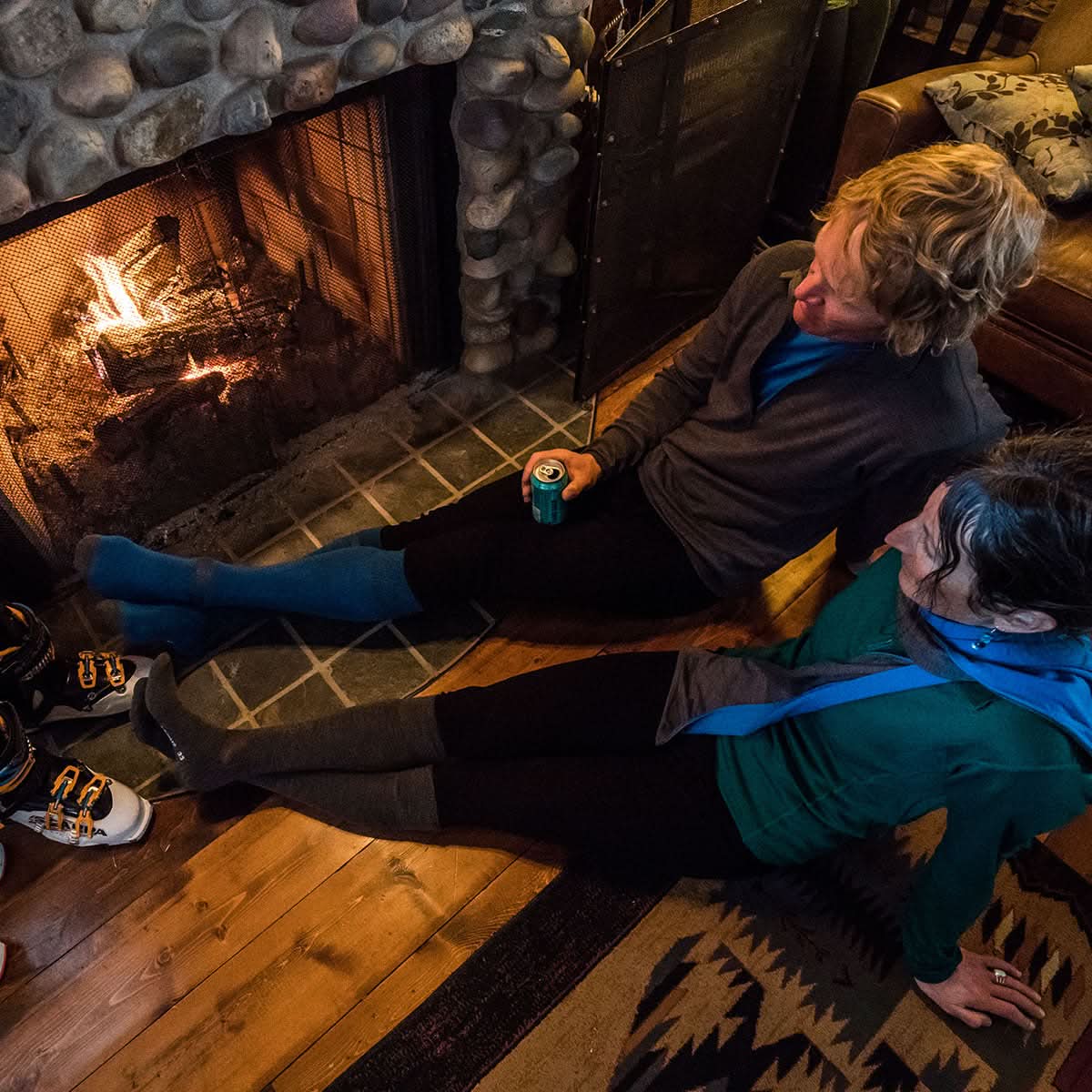 Midweight Women's Ski Bottom 3/4 Length - Woolverino