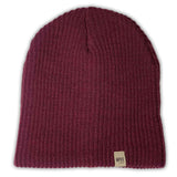Midweight Knit Wool Beanie - 100% Merino Wool