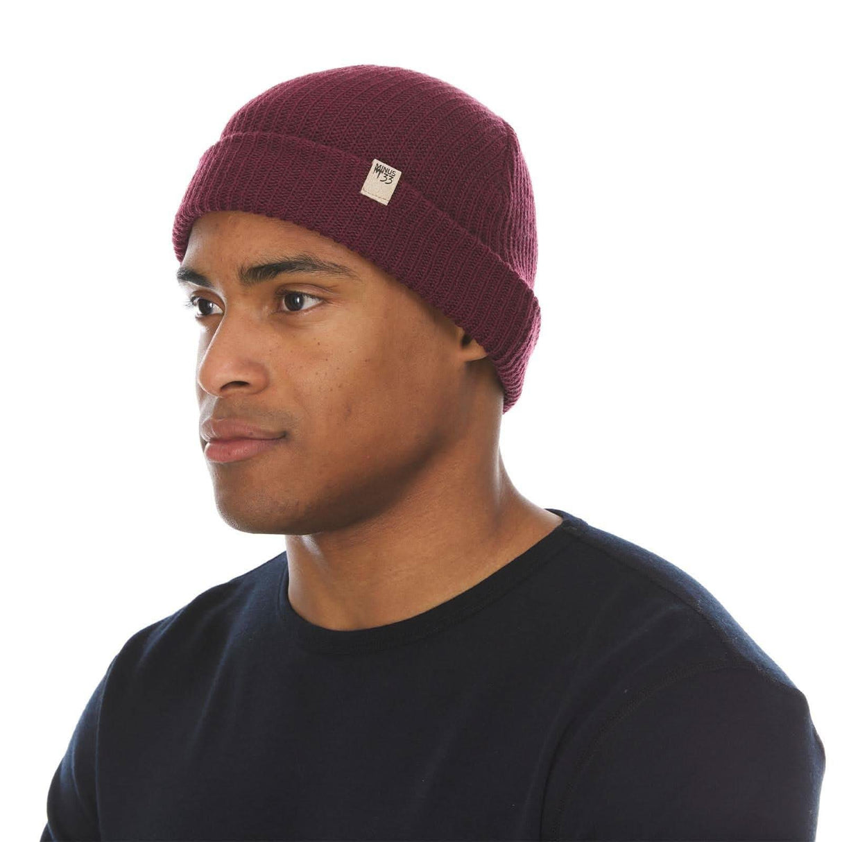 Midweight Knit Wool Beanie - 100% Merino Wool