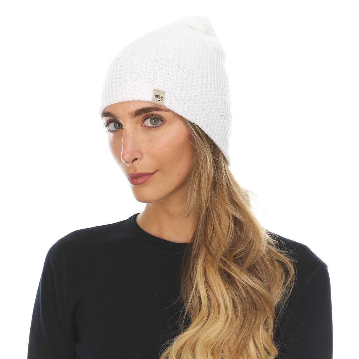 Midweight Knit Wool Beanie - 100% Merino Wool