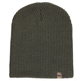 Midweight Knit Wool Beanie - 100% Merino Wool