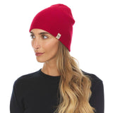 Midweight Knit Wool Beanie - 100% Merino Wool