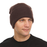 Midweight Merino Wool Knit Cuff Beanie | 100% Merino Wool