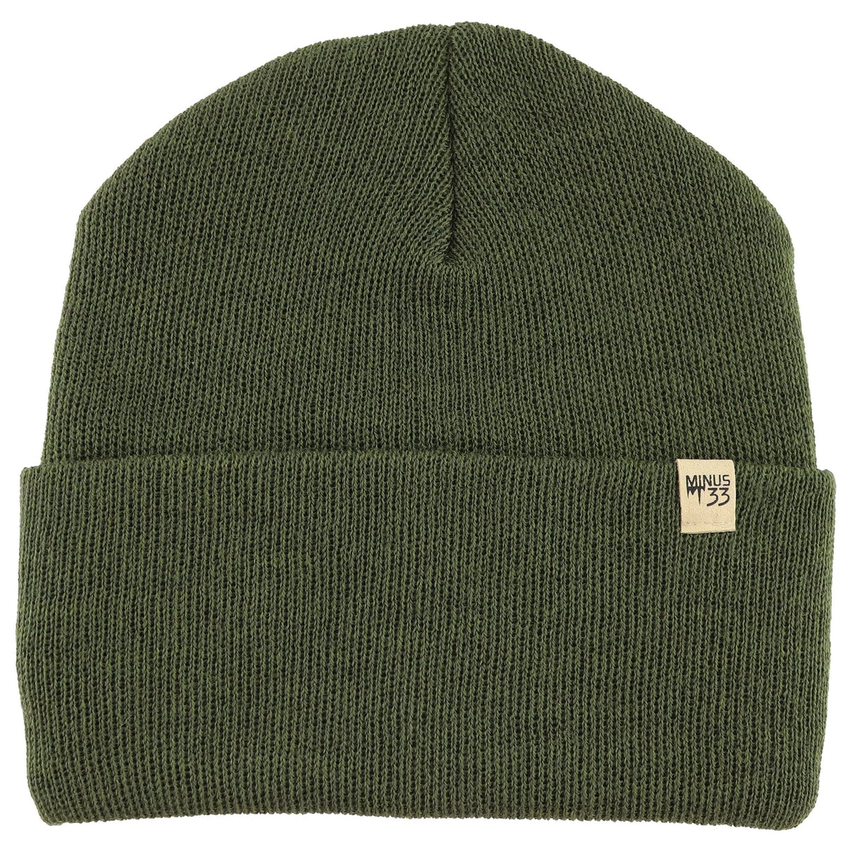 Midweight Merino Wool Knit Cuff Beanie | 100% Merino Wool