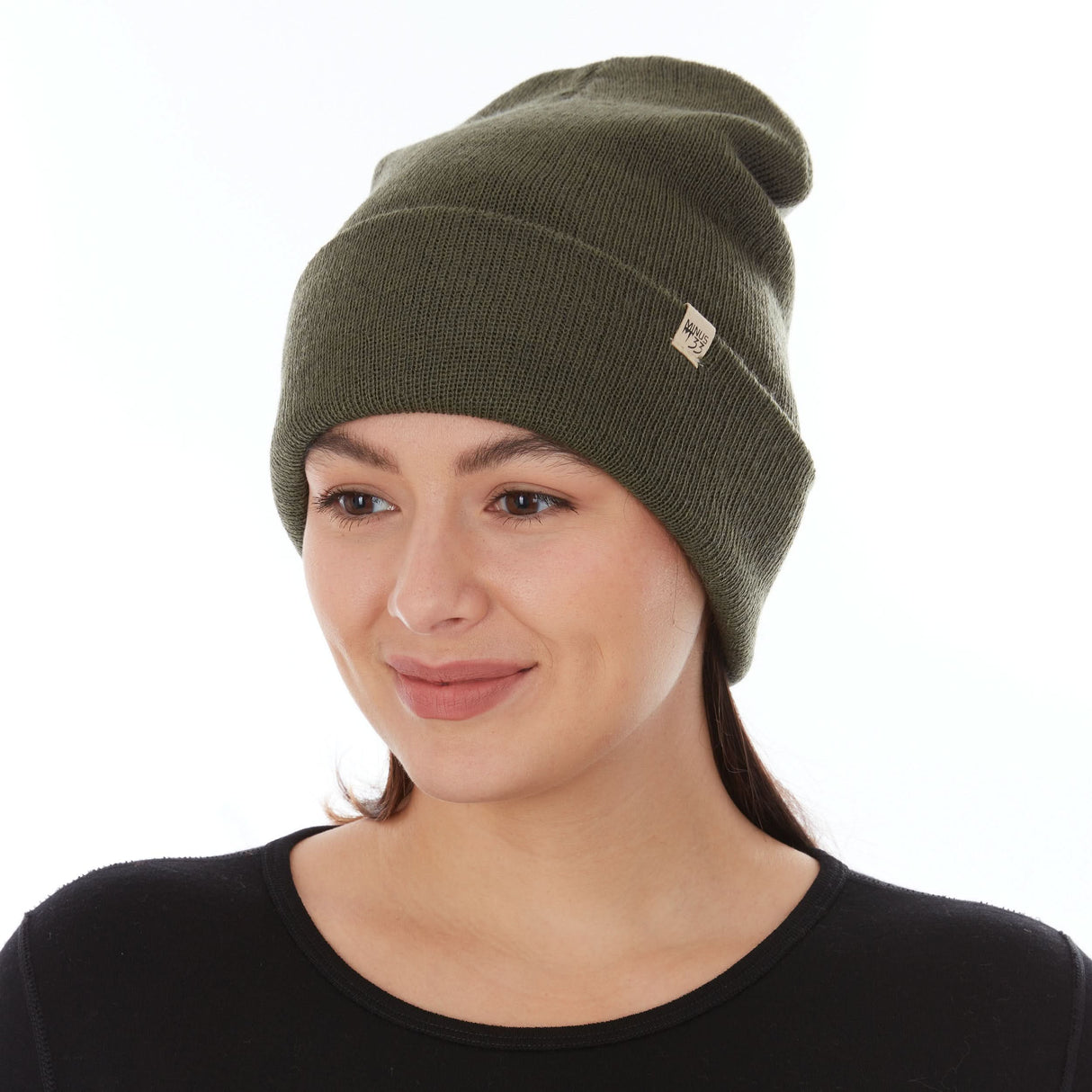 Midweight Merino Wool Knit Cuff Beanie | 100% Merino Wool