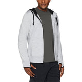Men's Brushed Merino Wool Full-Zip Hoodie - Heavyweight