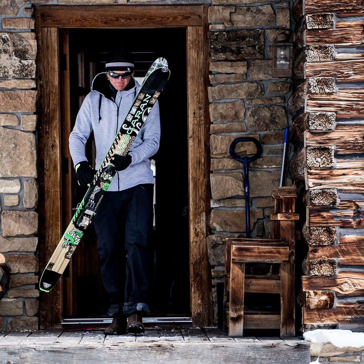 Men's Brushed Merino Wool Full-Zip Hoodie - Heavyweight