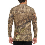 Men's Wool Thermal Top Midweight Base Layer - 100% Merino Wool