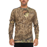 Men's Wool Thermal Top Midweight Base Layer - 100% Merino Wool