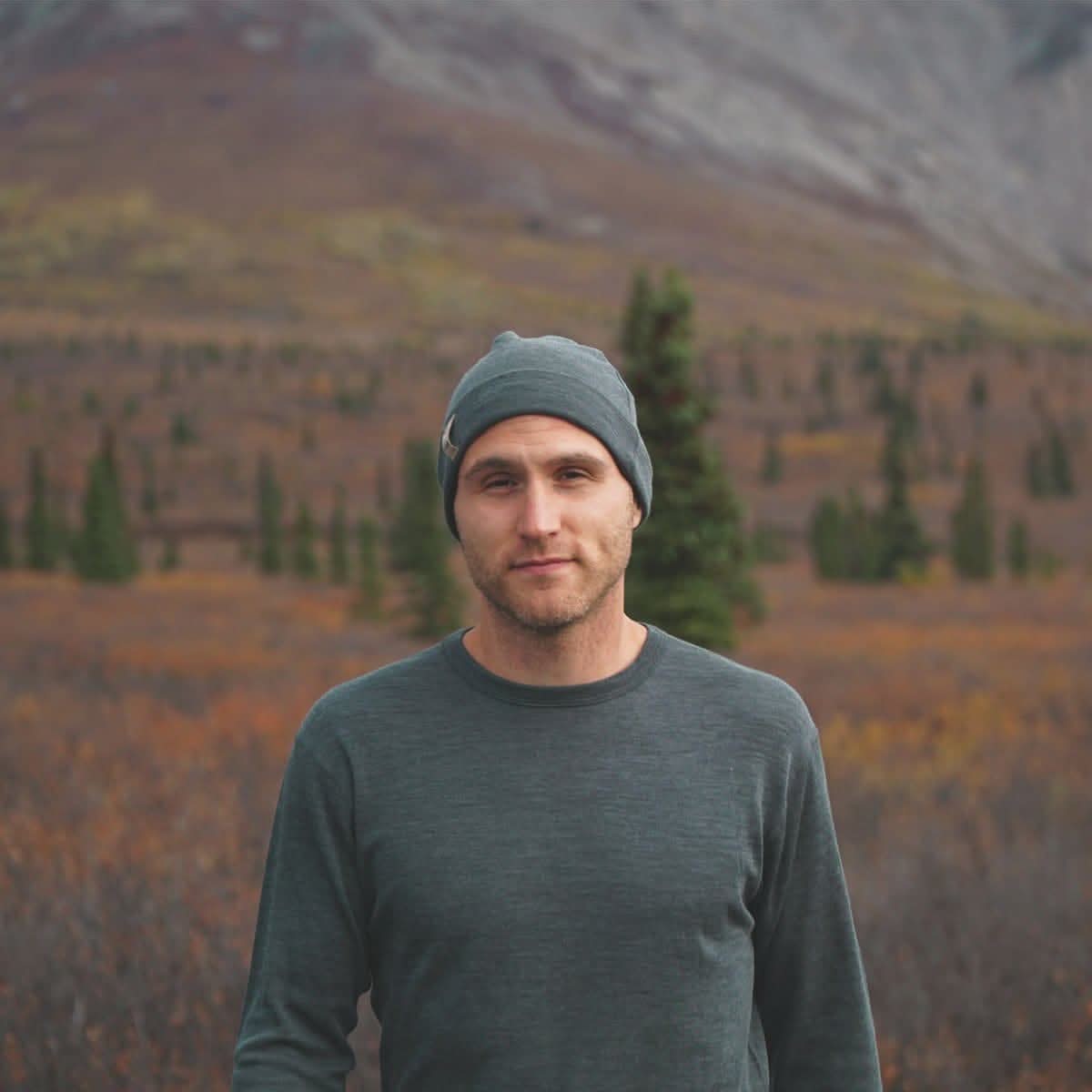 Men's Wool Thermal Top Midweight Base Layer - 100% Merino Wool