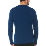 Men's Wool Thermal Top Midweight Base Layer - 100% Merino Wool