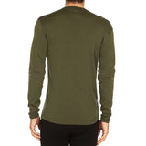 Men's Wool Thermal Top Midweight Base Layer - 100% Merino Wool