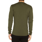 Men's Wool Thermal Top Midweight Base Layer - 100% Merino Wool