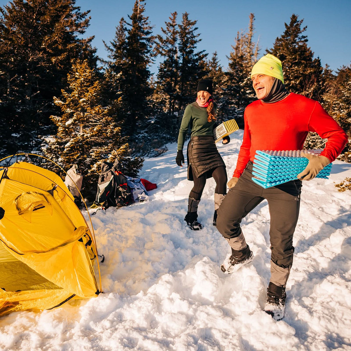 Men's Wool Thermal Top Midweight Base Layer - 100% Merino Wool