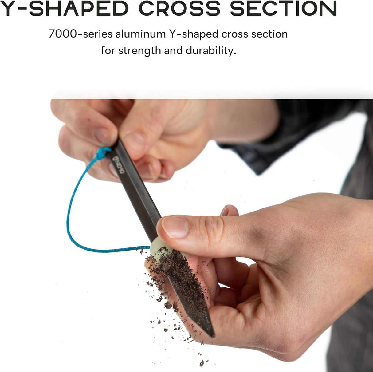 NEMO | Sweepstake™ Lightweight Tent Stakes