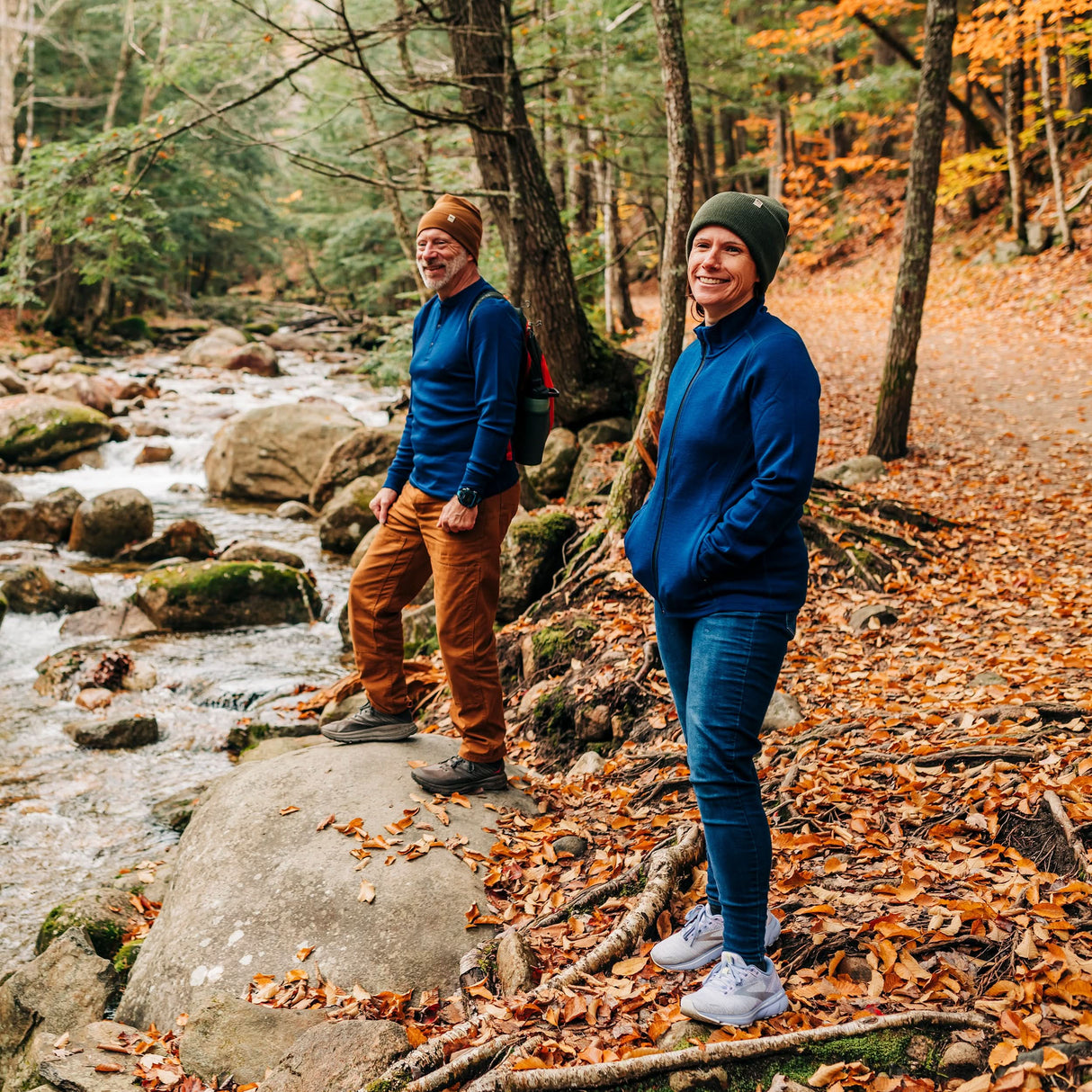 Women's Heavyweight Wool Full-Zip Sweater Top - 100% Merino Wool