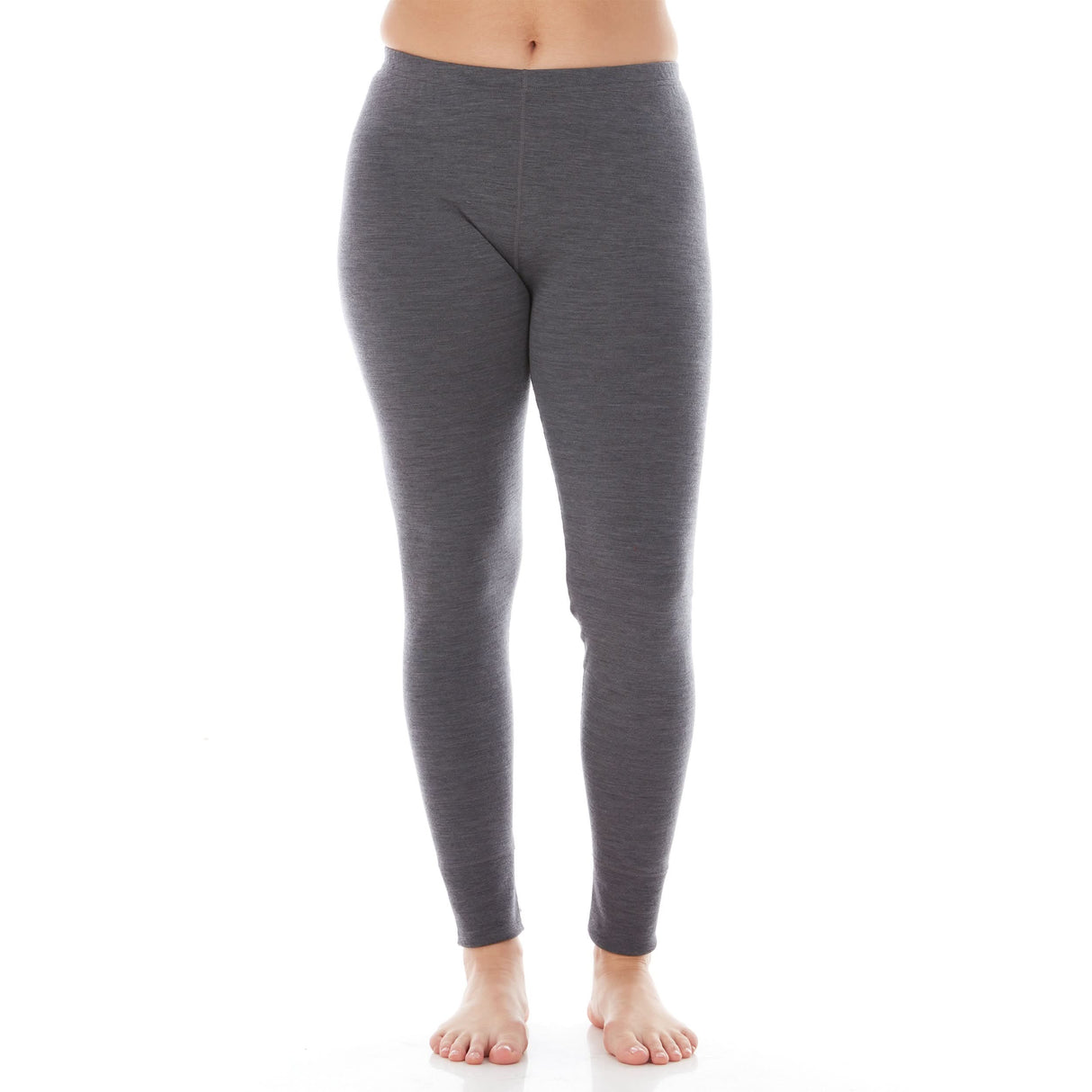 Midweight Women's Wool Bottom Thermal Base Layer - 100% Merino Wool