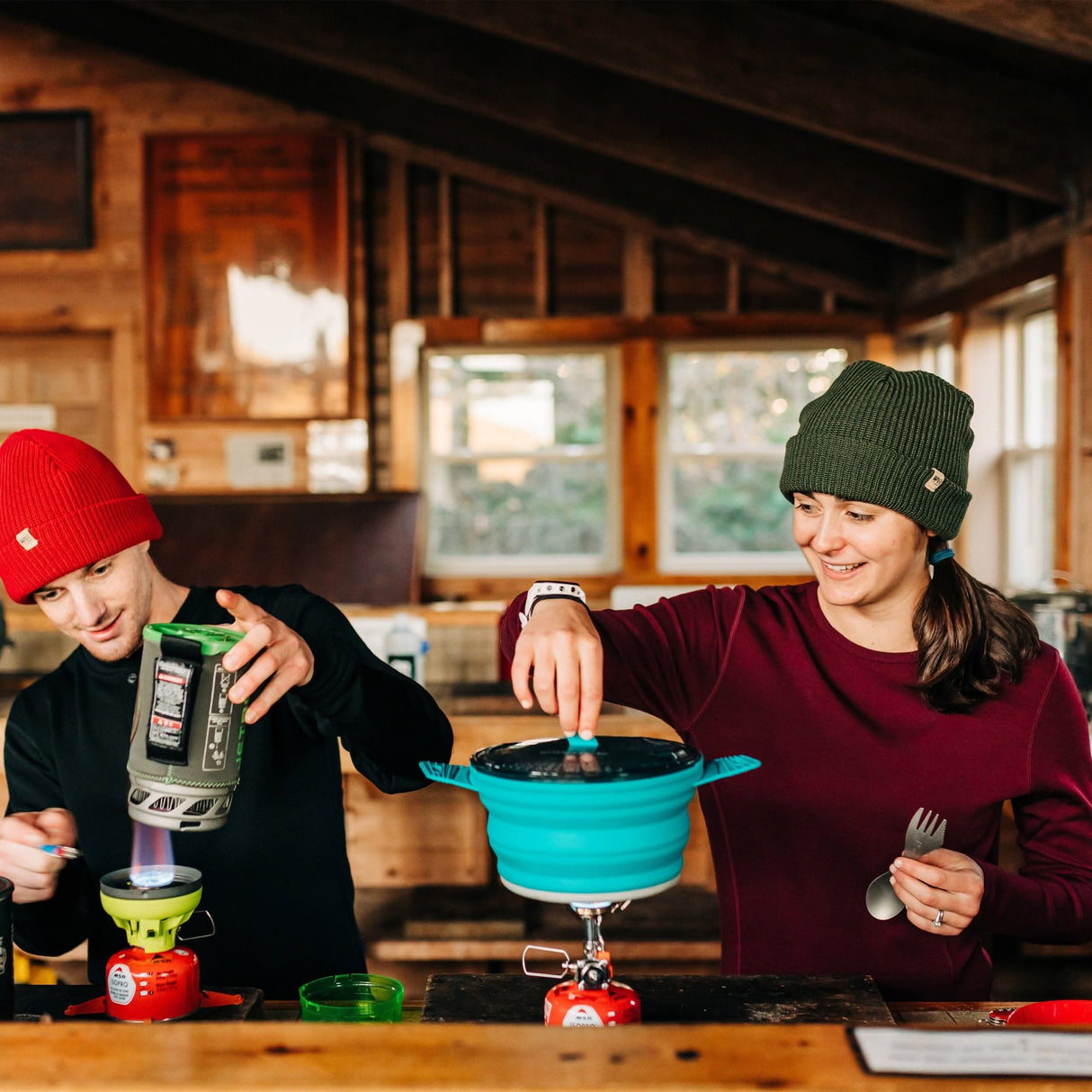 Midweight Women's Wool Crew Top -  100% Merino Wool