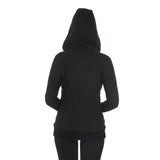 Women's Brushed Merino Wool Full-Zip Hoodie - Heavyweight