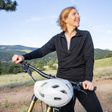 Microweight Women's Wool 1/4-Zip - Woolverino