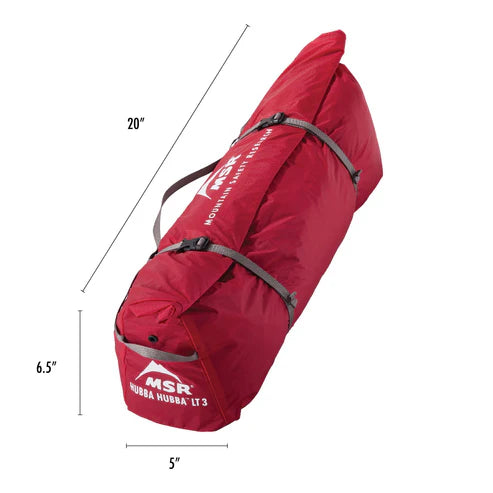 MSR | Hubba Hubba LT 3-Person Backpacking Tent