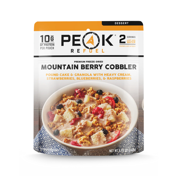 Peak Refuel | Mountain Berry Cobbler
