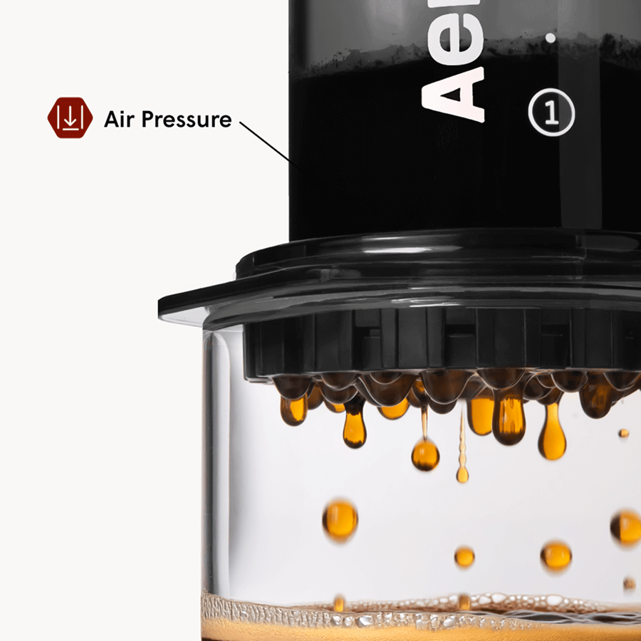 AeroPress Coffee Maker - Clear & Colors