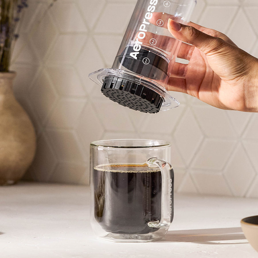 AeroPress Coffee Maker - Clear & Colors