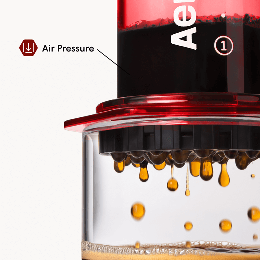 AeroPress Coffee Maker - Clear & Colors