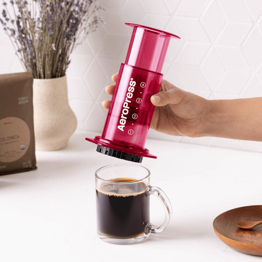AeroPress Coffee Maker - Clear & Colors