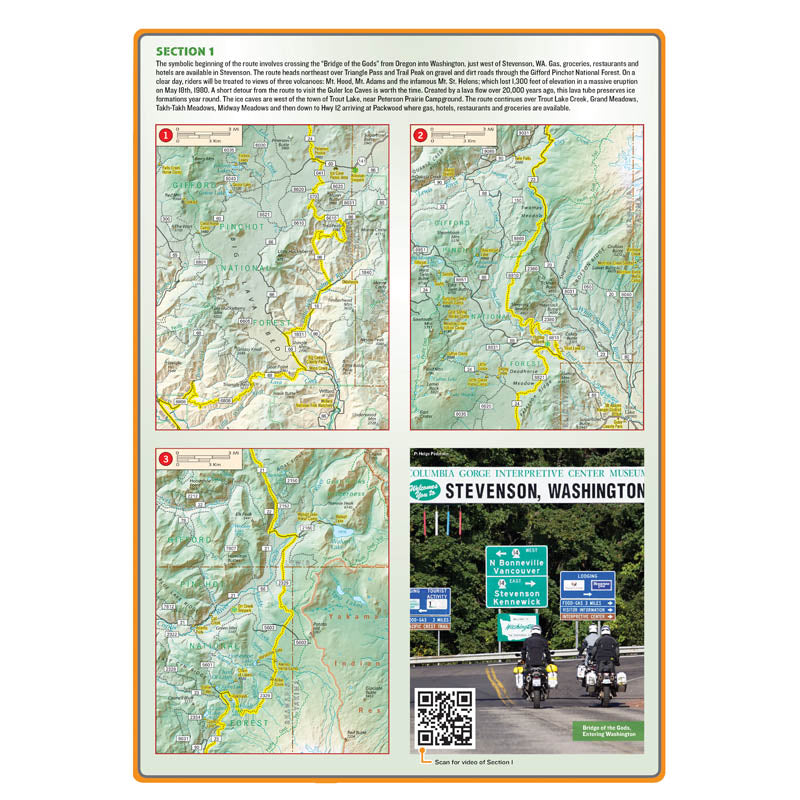 Butler Maps | Washington Backcountry Discovery Route (WABDR) Map