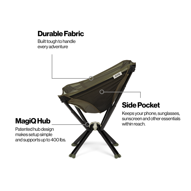 CLIQ | ClassiQ Portable Chair