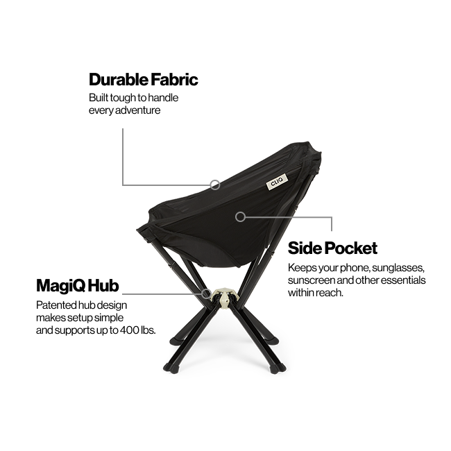 CLIQ | ClassiQ Portable Chair