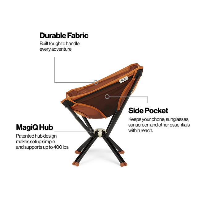 CLIQ | ClassiQ Portable Chair