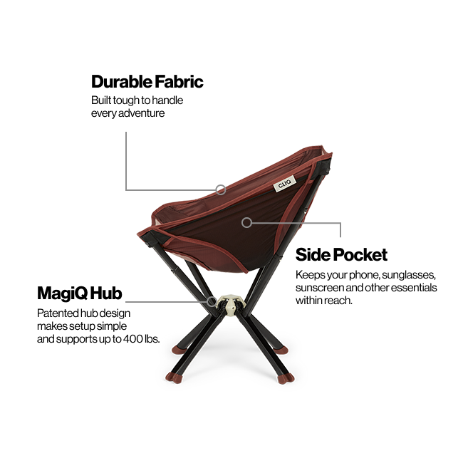 CLIQ | ClassiQ Portable Chair