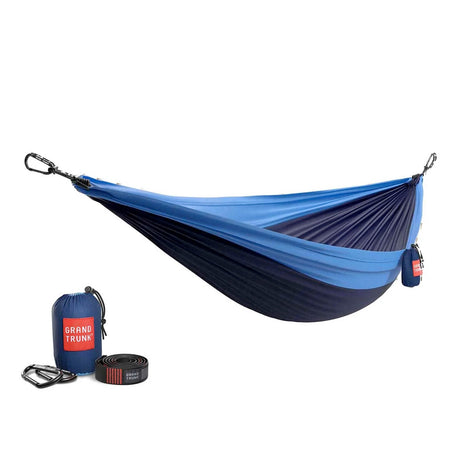 Double Deluxe Hammock w/Straps - Moto Camp Nerd - motorcycle camping