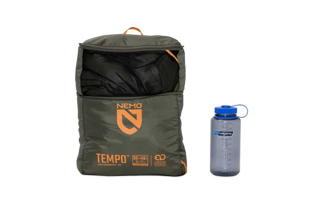 NEMO | Tempo™ Men's Endless Promise Synthetic Sleeping Bag 35℉