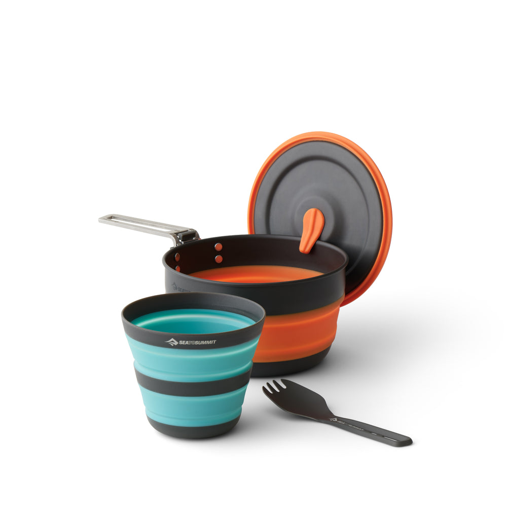 Sea to Summit | Frontier UL Collapsible One Pot Cook Set - [3 Piece] 1L Pot