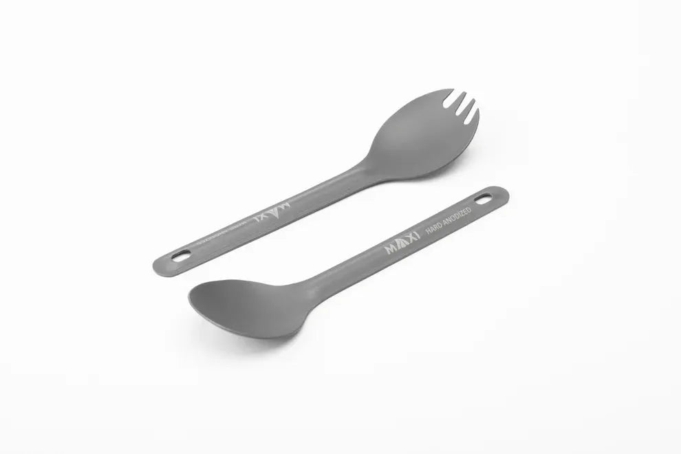 Maxi | Hard Anodized Aluminum 2PC Utensil Set