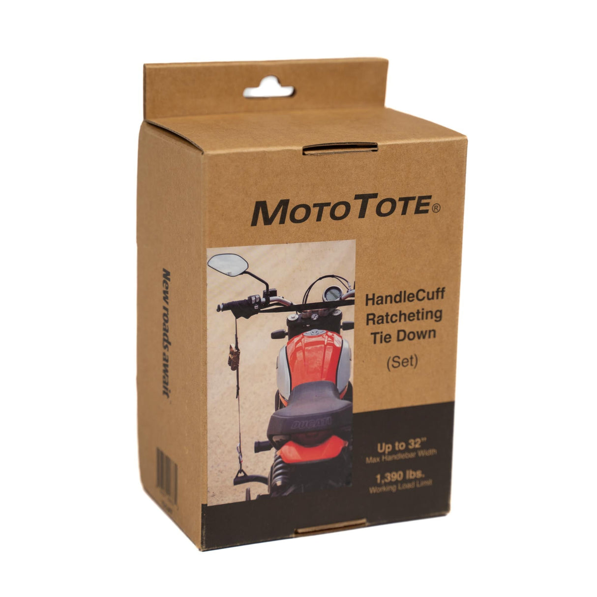 MotoTote | HandleCuff Ratcheting Tie Downs