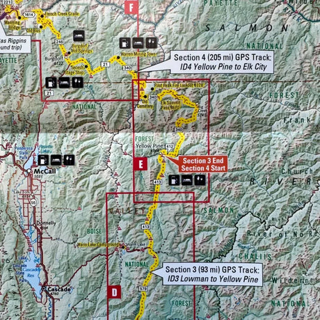 Butler Maps |  Idaho Backcountry Discovery Route (IDBDR) Map – V4