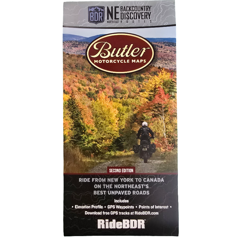 Butler Maps | Northeast Backcountry Discovery Route (NEBDR) Map