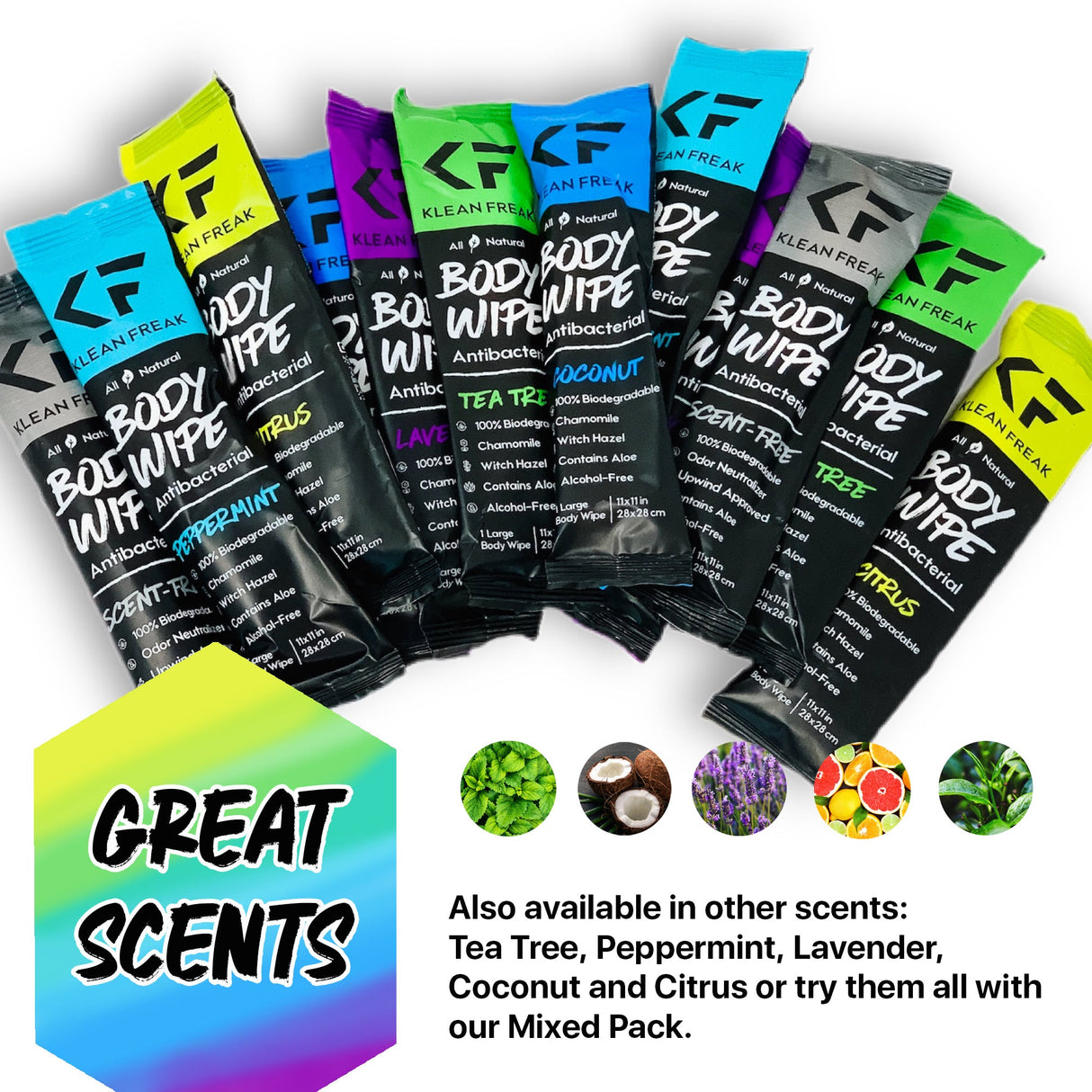 Body Wipe - 12 Pack