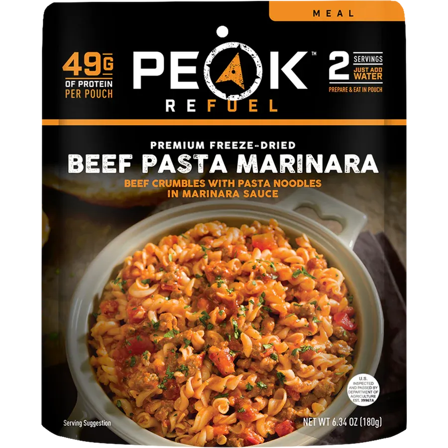 Peak Refuel | Beef Pasta Marinara