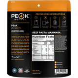 Peak Refuel | Beef Pasta Marinara